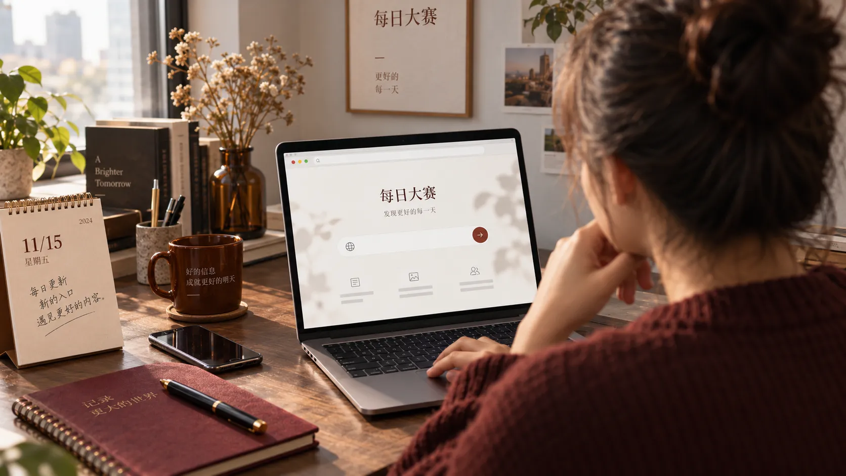 每日大赛官网页面分工与栏目结构